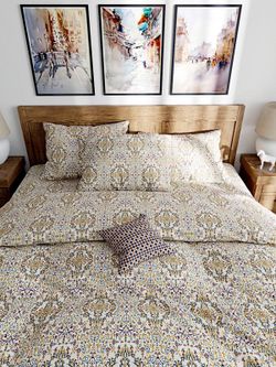 Простынь Сказка "Узорная графика" 240х215 см