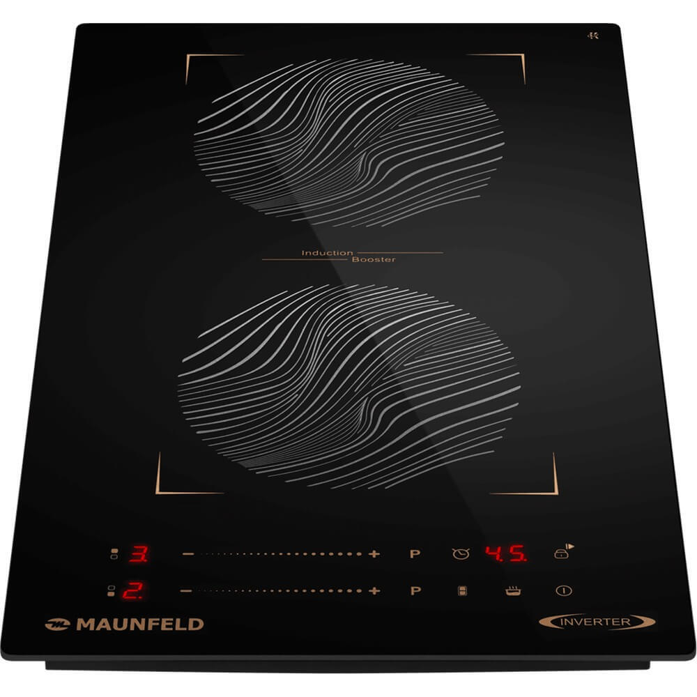Встраиваемая индукционная варочная панель Maunfeld CVI292S2BBKF Inverter
