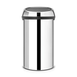 Brabantia Контейнер для отходов Touch Bin 60 л полированная сталь