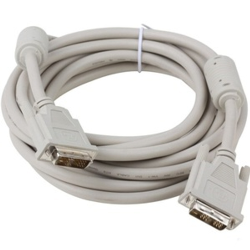 Кабель Brand, DVI/DVI, 5 м, медный проводник, экранированный, черный