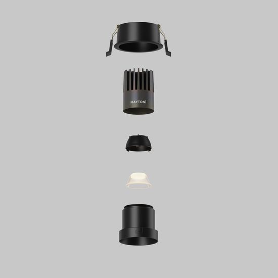 Встраиваемый светильник Technical DL116-10W-3K-B