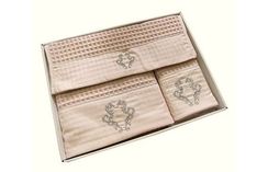 Набор полотенец  BRISE APONE  БРИС АПОНЕ 3пр 40х60 50х100 и 85х150 Maison Dor Турция