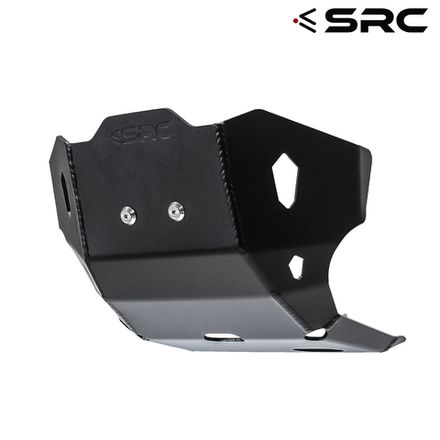 Skid Plate for Honda CRF300L (2021-2024). Aluminium, SRC Black