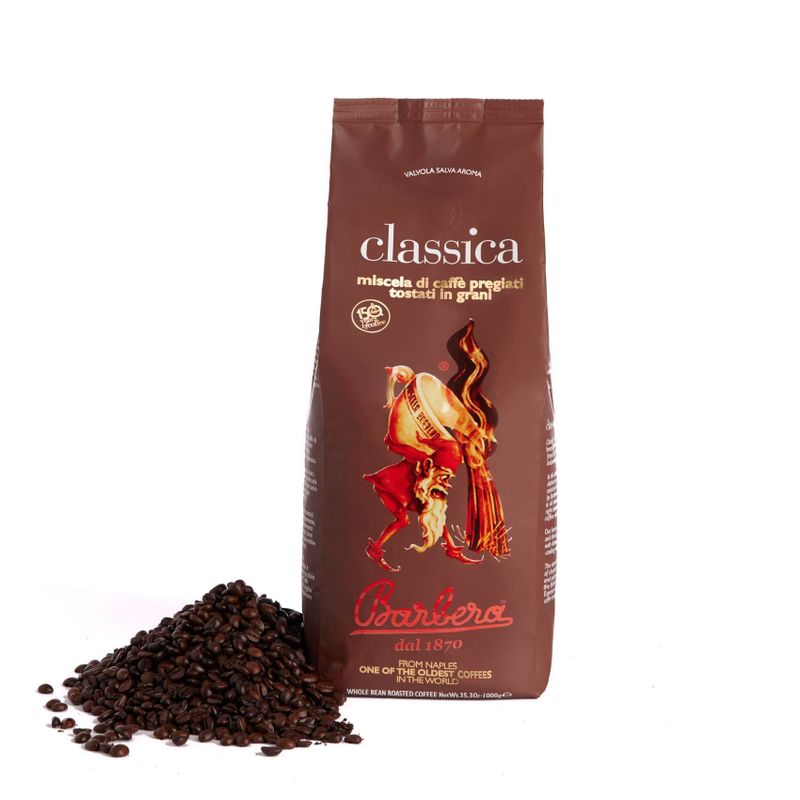 Кофе в зёрнах Barbera CLASSICA, 500г