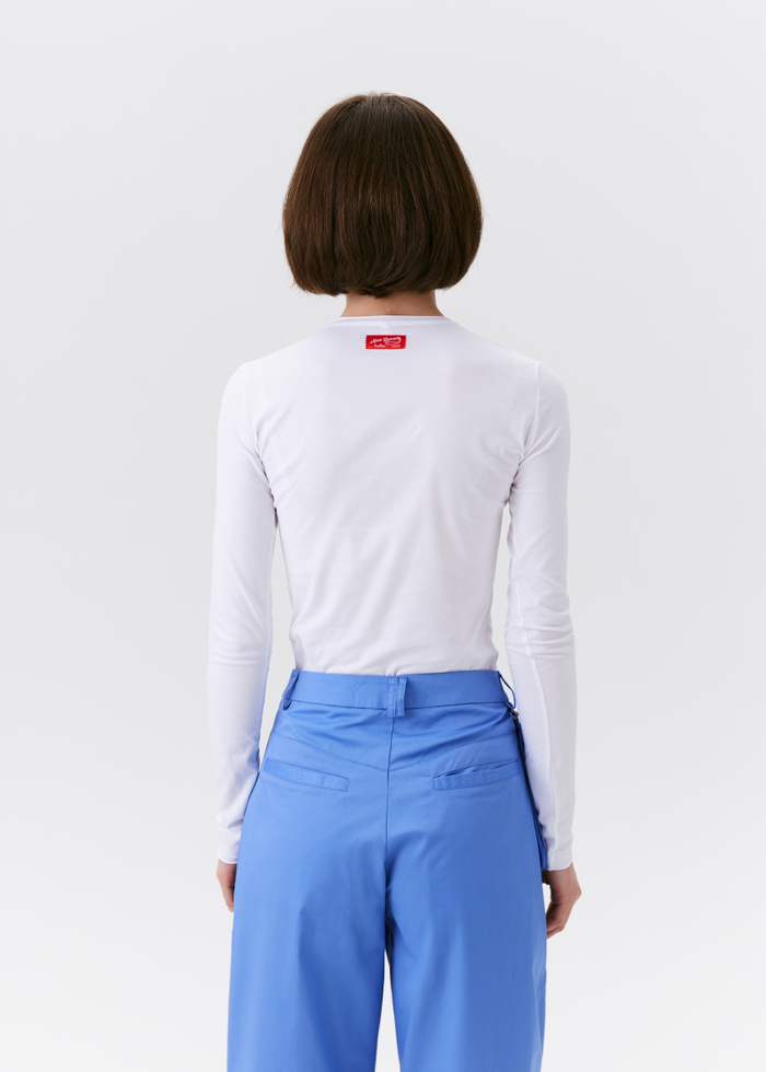 Лонгслив женский Brezza, белый