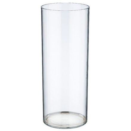 Вазон "Round" (пластик) D10xH25см (Прозрачный)
