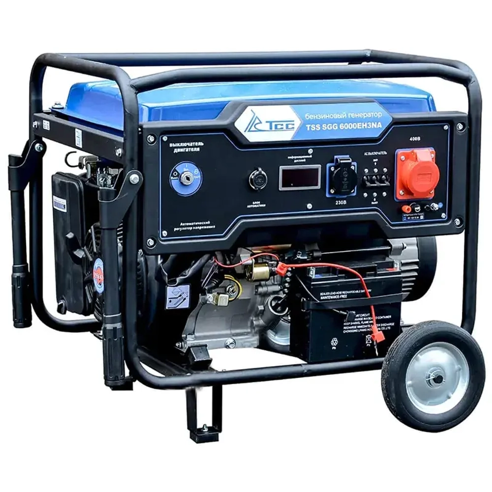 ТСС SGG 6000EH3NA VI7 бензогенератор с блоком АВР ТСС С 9000/400 060055/190048