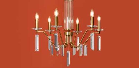 Подвесной светильник Freya FR2041PL-06BS