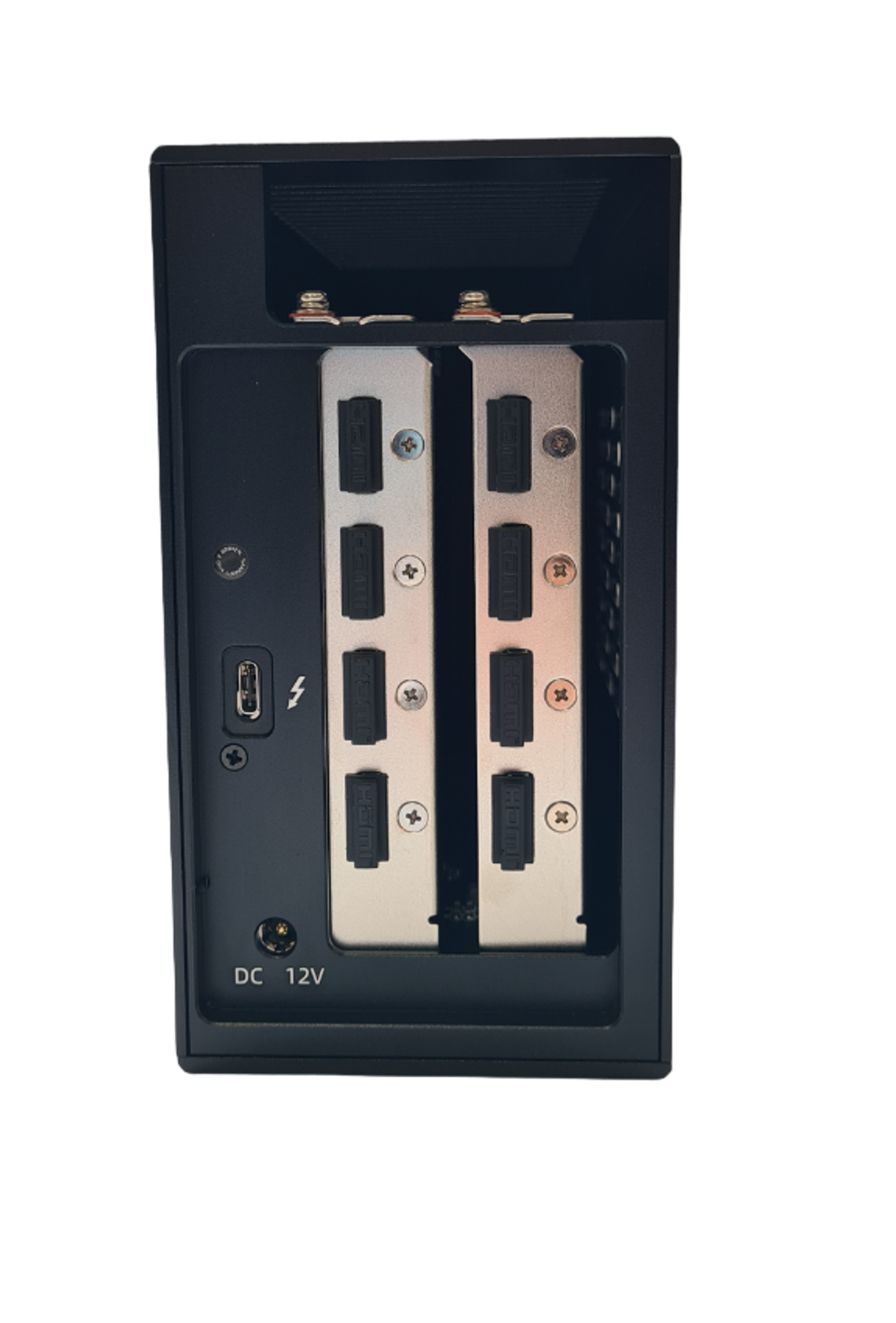 Внешняя видеокарта EGPu Wikingoo Q2l + 2 X Asus GT730, Thunderbolt 3/4.