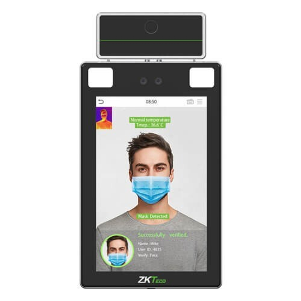 ZKTeco ProFaceX [TI] [EM] терминал с распознаванием лиц и измерением температуры тела