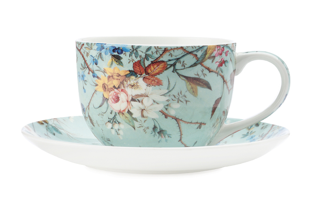 Чашка с блюдцем Луг в подарочной упаковке Maxwell & Williams