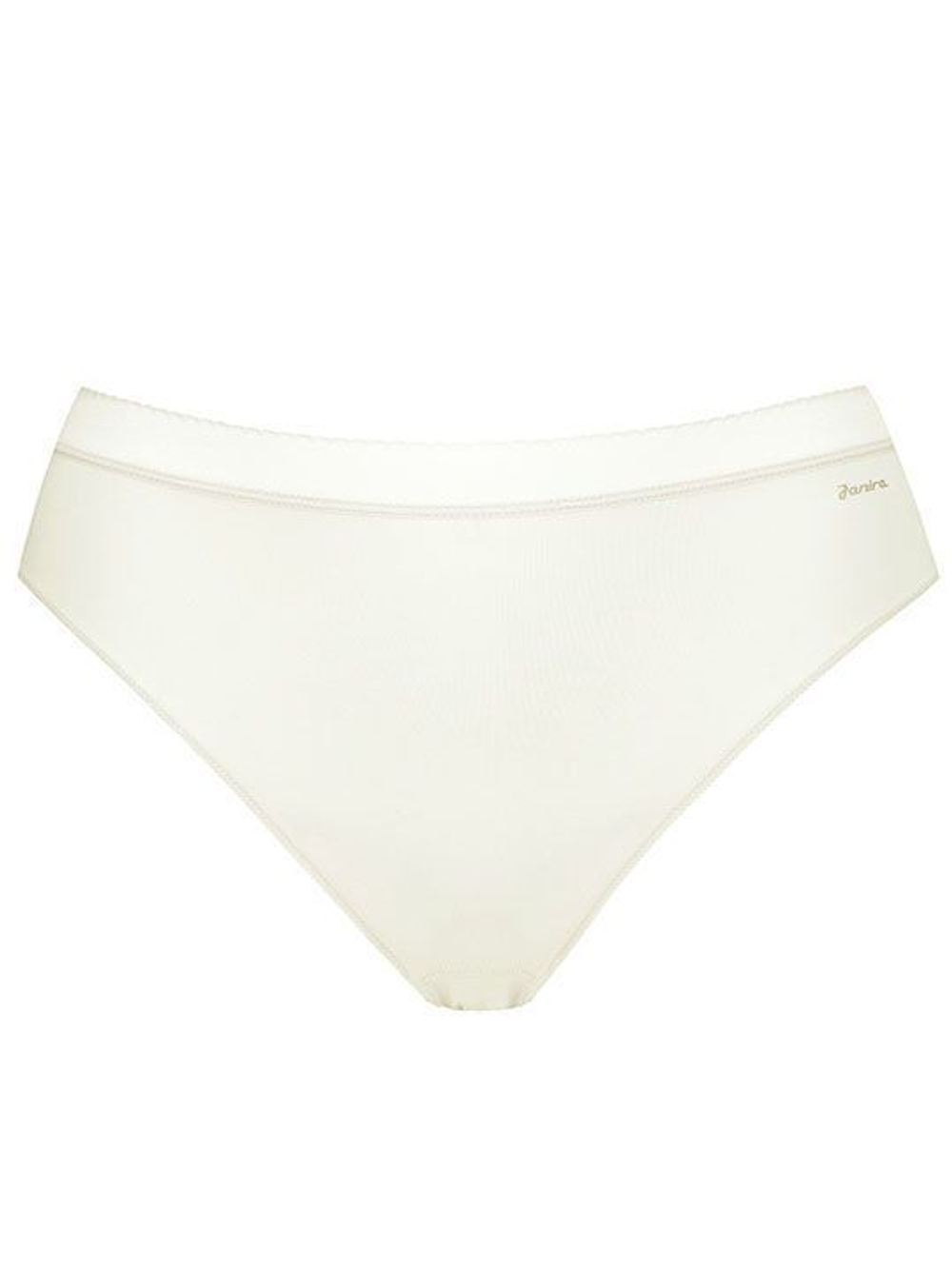 Трусики-слип со средней линией талии Delight Trim (Размер: XL) (Цвет: молочный)