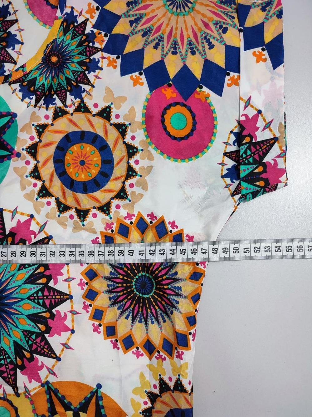 Блуза с принтом 42-44 размер