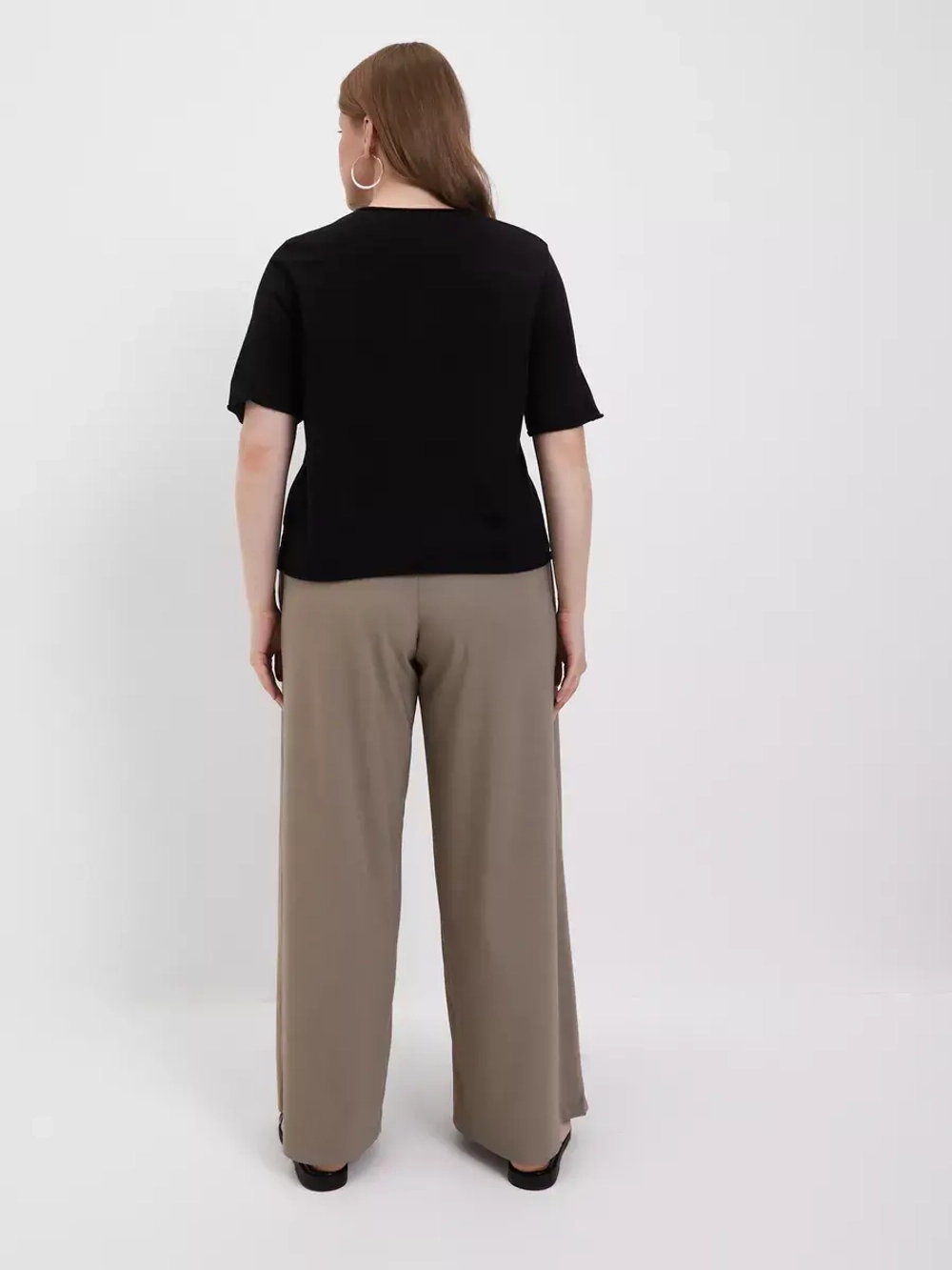 Футболка укороченная большие размеры