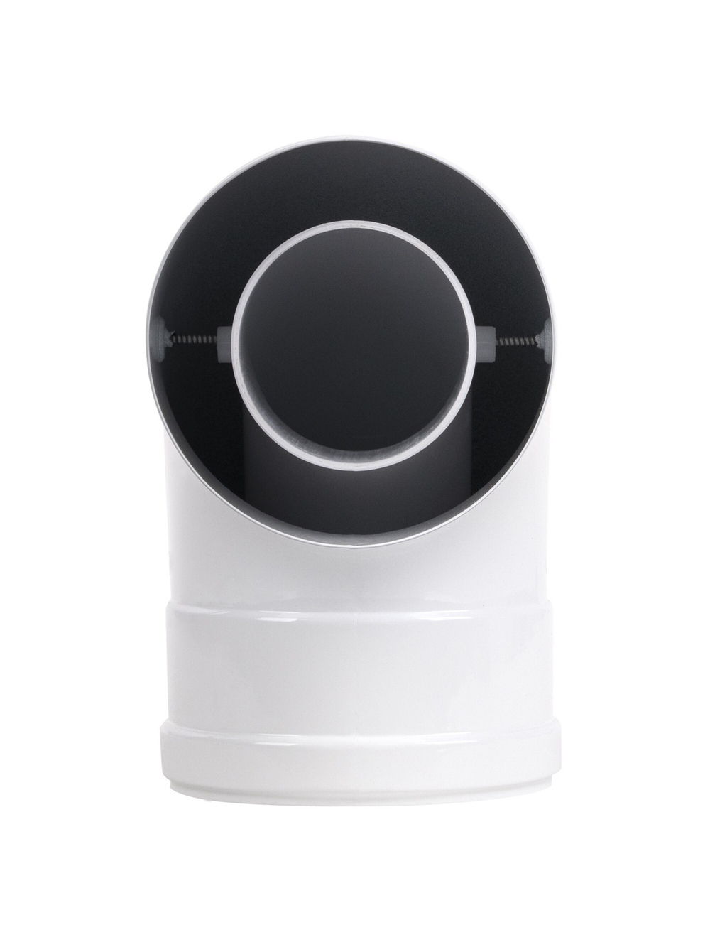 Отвод коаксиальный Royal Thermo 60/100, 90 гр. M/F для конденсационных котлов