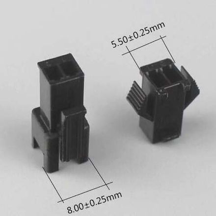Разъем 2Р SM2.54 комплект