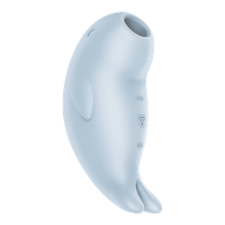 Вакуумный стимулятор клитора Satisfyer Seal you soon, голубой