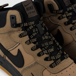 кроссовки Nike Air Force 1 Mid Brown / Black Gum Ftwr. Winter