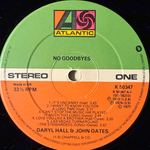 Daryl Hall & John Oates ‎– No Goodbyes (Англия 1977г.) Т