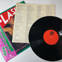 Винтажная виниловая пластинка Сборник Диско Golden Disco Hit Parade Flash (Japan 1985) (Obi)
