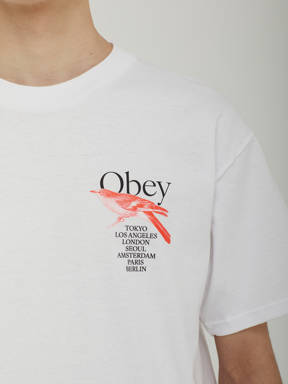 Мужская Футболка Obey Bird