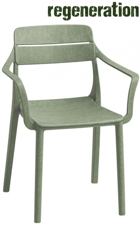 Кресло пластиковое Nardi Cassia, кактус