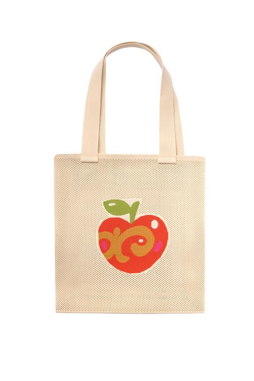 Шоппер QAZAQ SOUL вязаный Яблоко