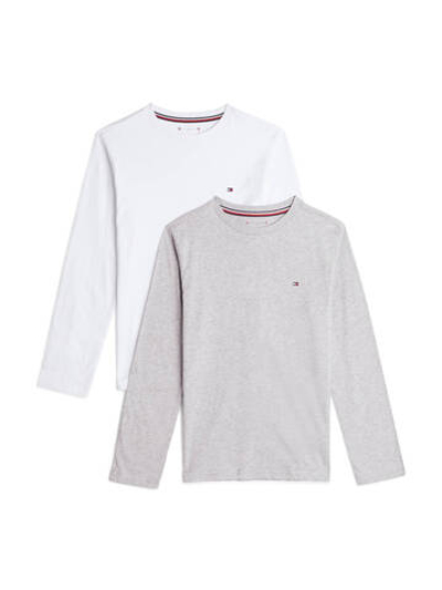 Лонгслив 2 шт. Tommy Hilfiger - серый(UK0UK00077)