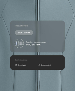 Oysho Легкая и теплая высокотехнологичная куртка, синевато-серый