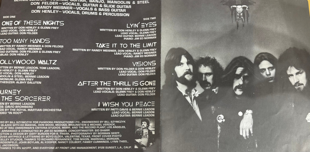 Виниловая пластинка Eagles ‎– One Of These Nights LP
