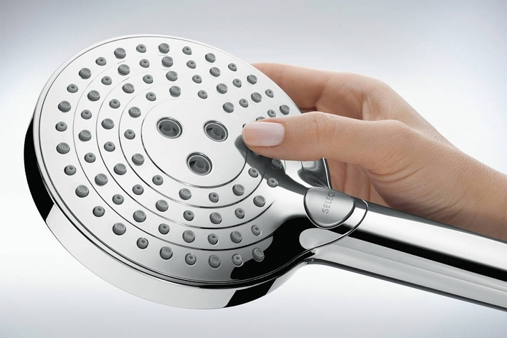 Душевая система Hansgrohe Raindance Select S 27633340 черный хром