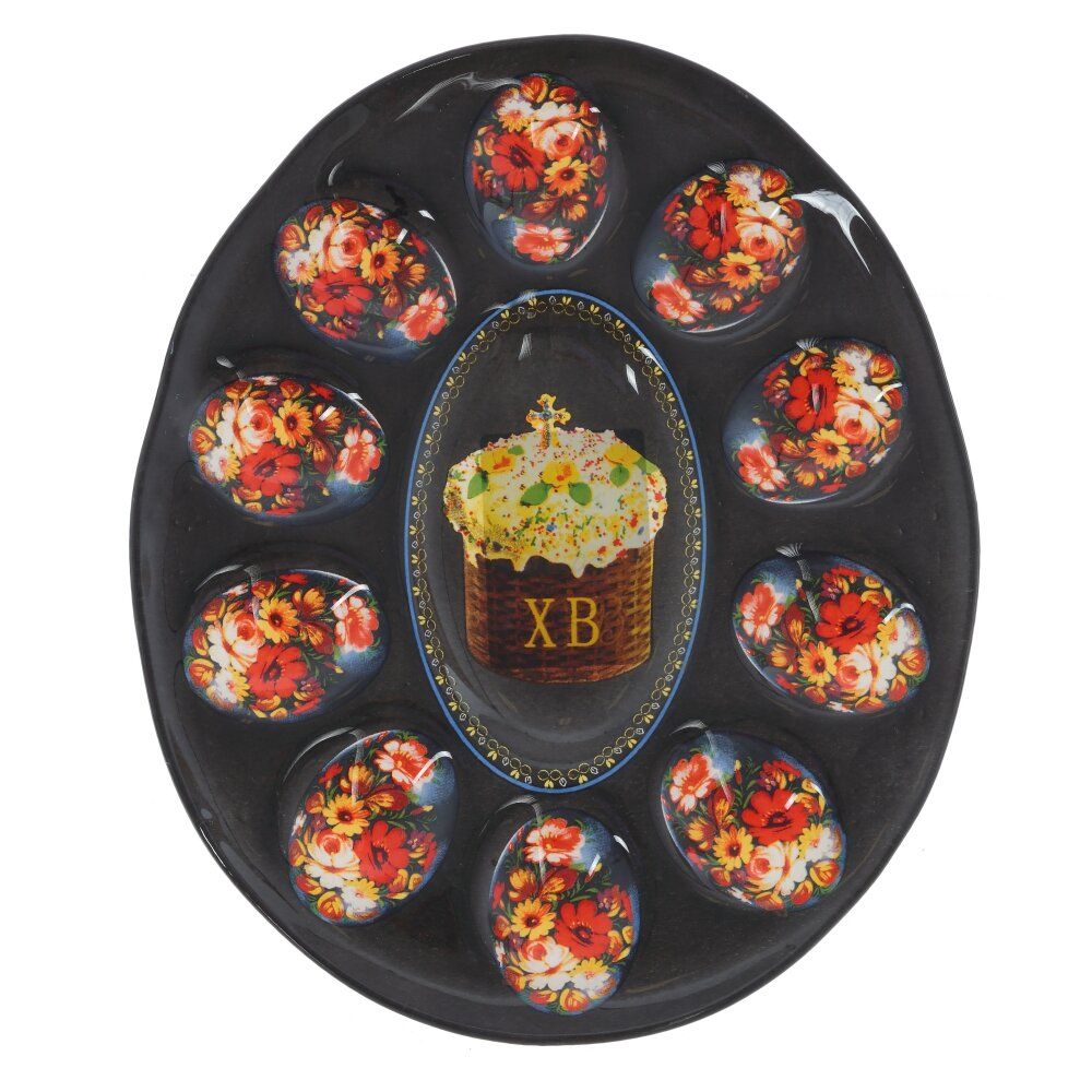 GAEM Тарелка для 10-ти яиц, L20,5 W24,5 H1,5 см