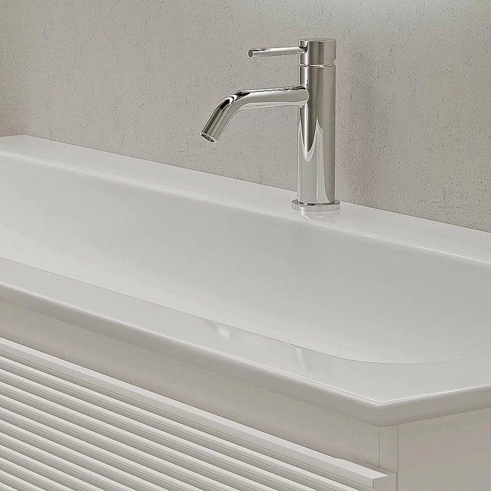Тумба с раковиной Sancos Folk 120 FL120W Bianco