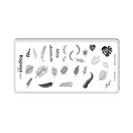2 Kapous Professional Nails Пластина для стемпинга, Botanics 2  ,