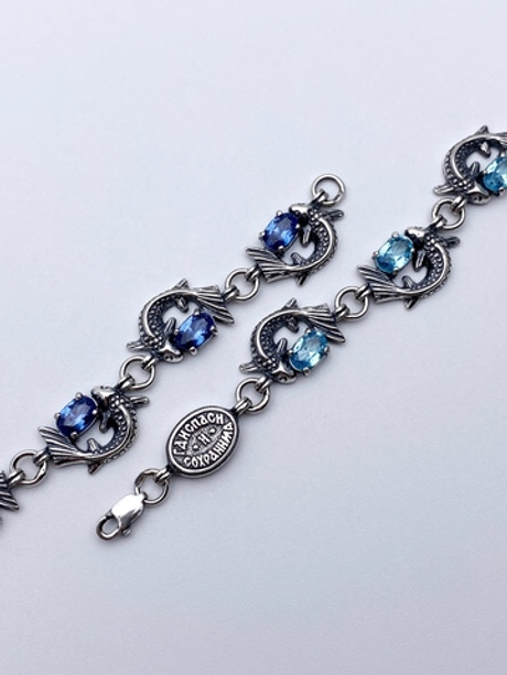 Браслет Б-06 ФИАНИТ (Ag 925)