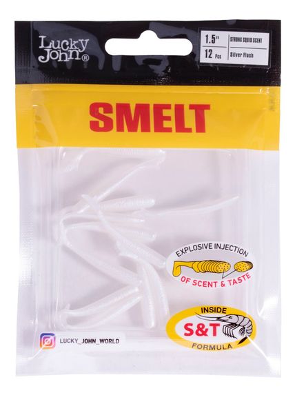 Слаги съедобные искусственные LJ Pro Series SMELT 1,5in (03.80)/026 12шт.