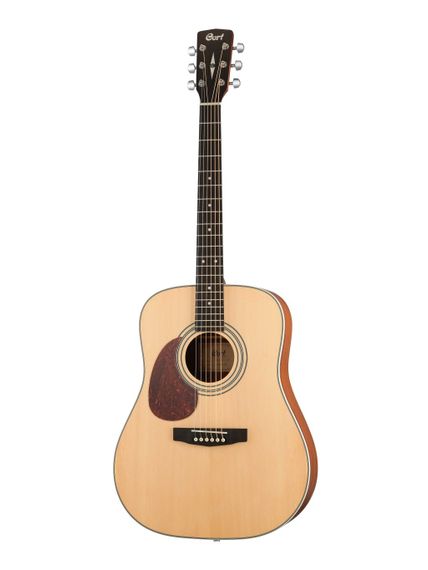 Cort Earth70-LH-OP-WBAG Earth Series - акустическая гитара леворукая, цвет натуральный, чехол