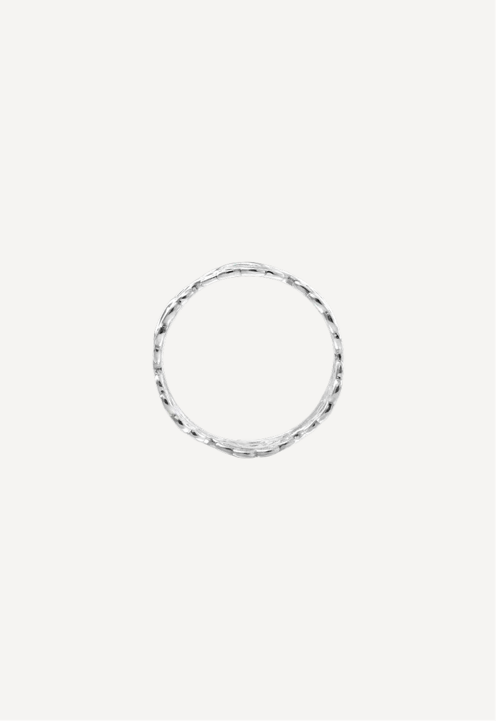 Кольцо из серебра "Салфетки"