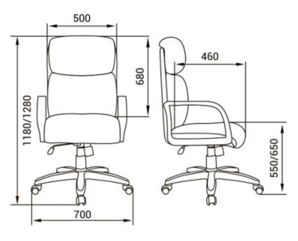 Кресло для руководителя НАДИР СТАНДАРТ