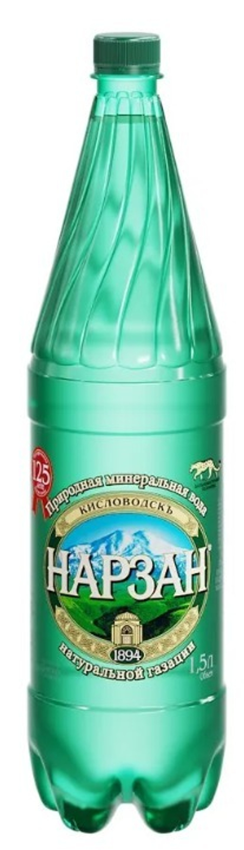 Минеральная Вода Нат .Газации "Нарзан" 1,5л