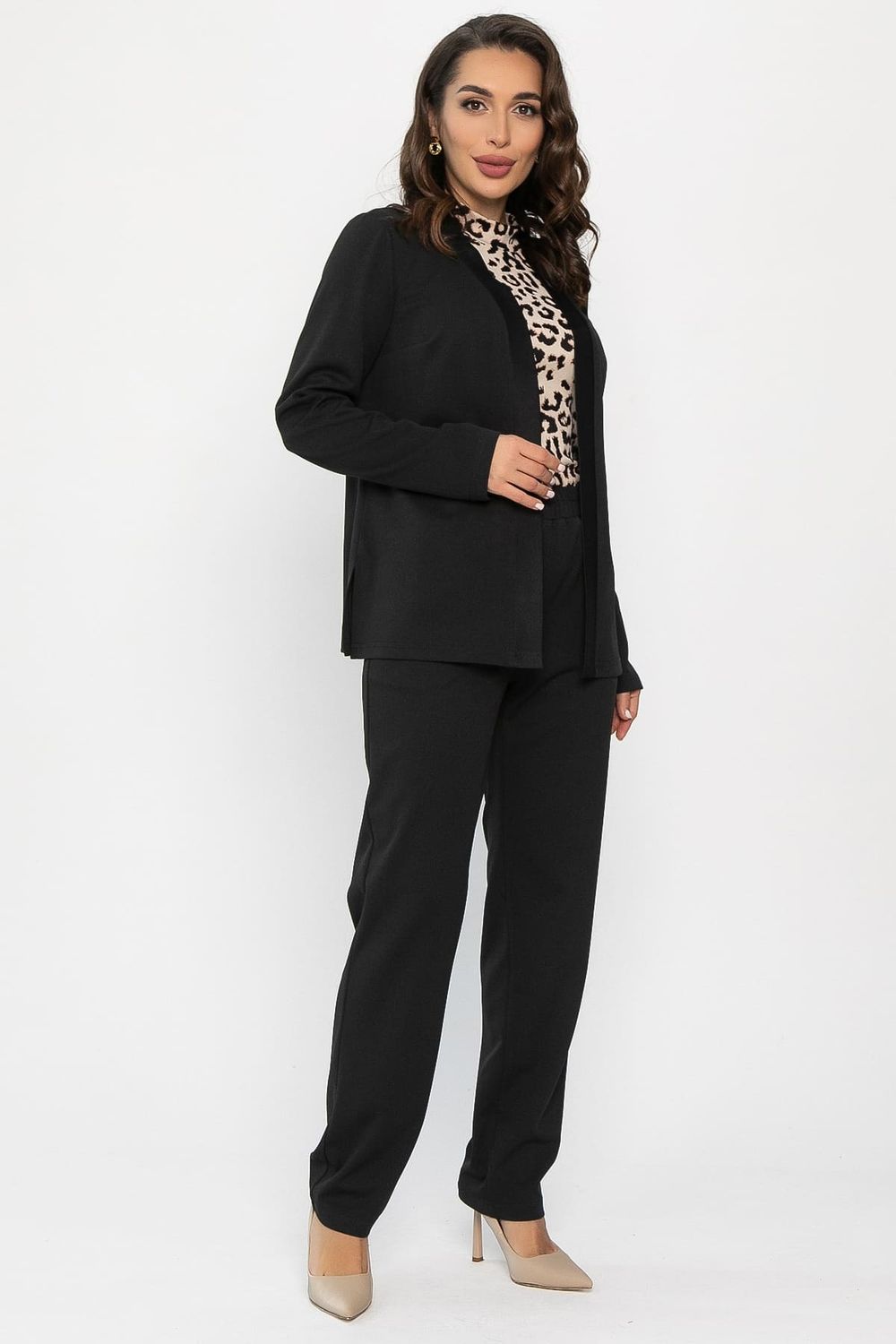 Костюм брючный Альпия (черный) К14301-9М LT Collection