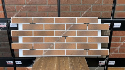 Клинкерная фасадная термопанель Paradyz Semir Beige ППС