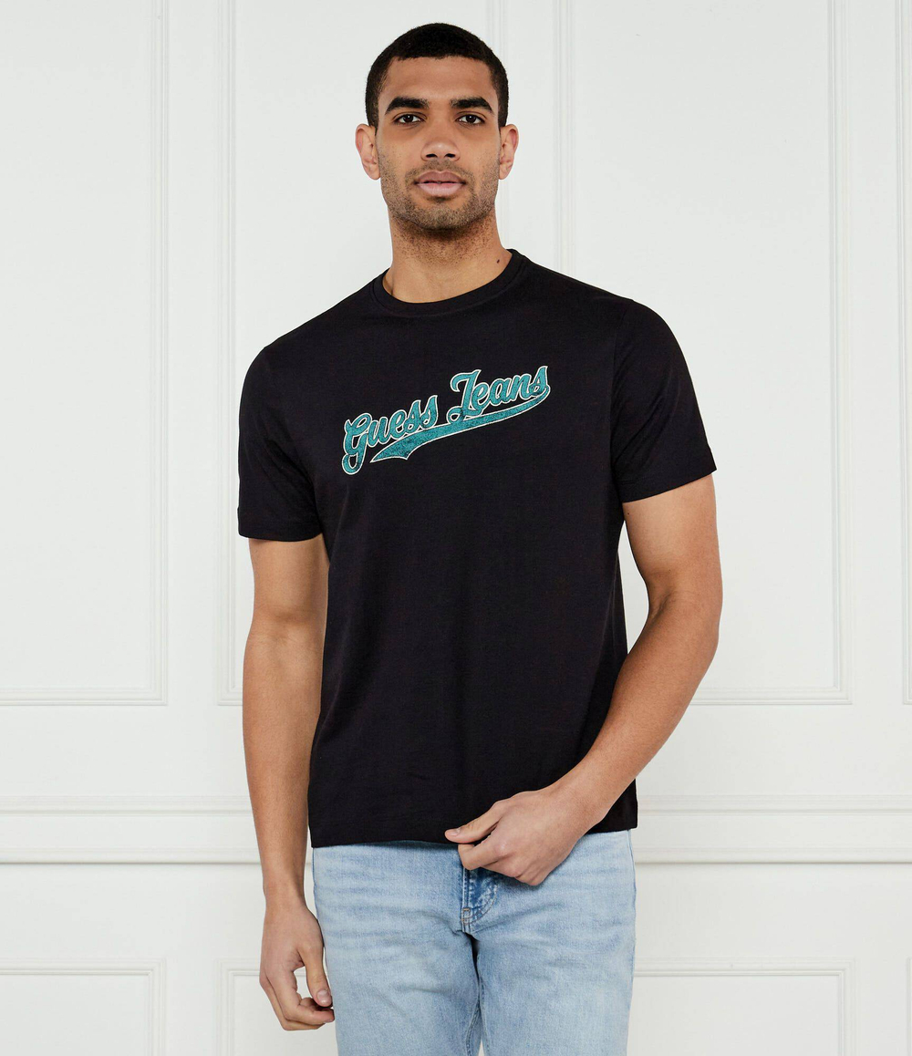 Футболка 1981 Guess Jeans - черный(M5GI54 K8FQ4)
