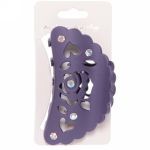 Заколка-краб для волос на блистере «Caiista Collection - Runi», микс 6 цветов, 8,5см