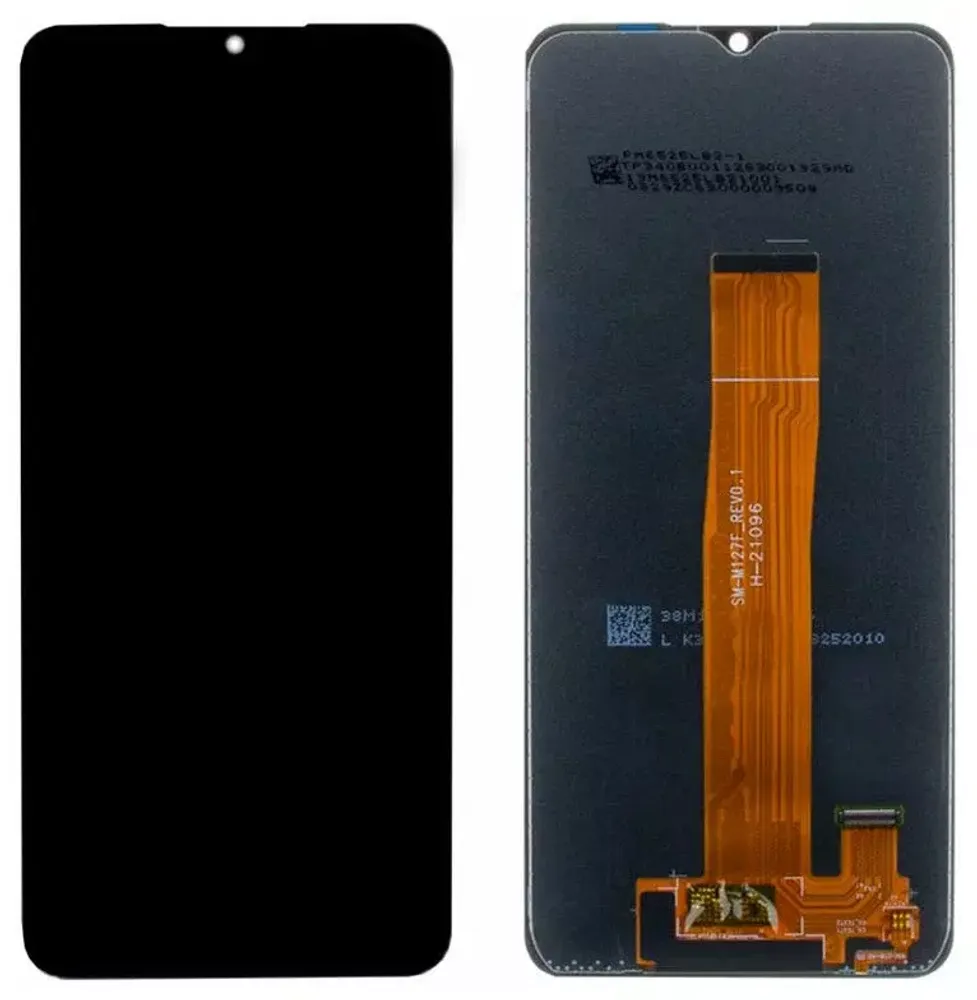 Дисплей для Samsung A022G (A02) в сборе с тачскрином Черный - OR