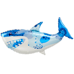 Шар Фольгированный Акула ужасная (Голубой)