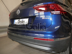 Фаркоп оцинкованный Galia V069A для Volkswagen Tiguan 2007-2016, 2016-, Audi Q3 2011-2018(паспорт и сертификат в комплекте)(без электрики)