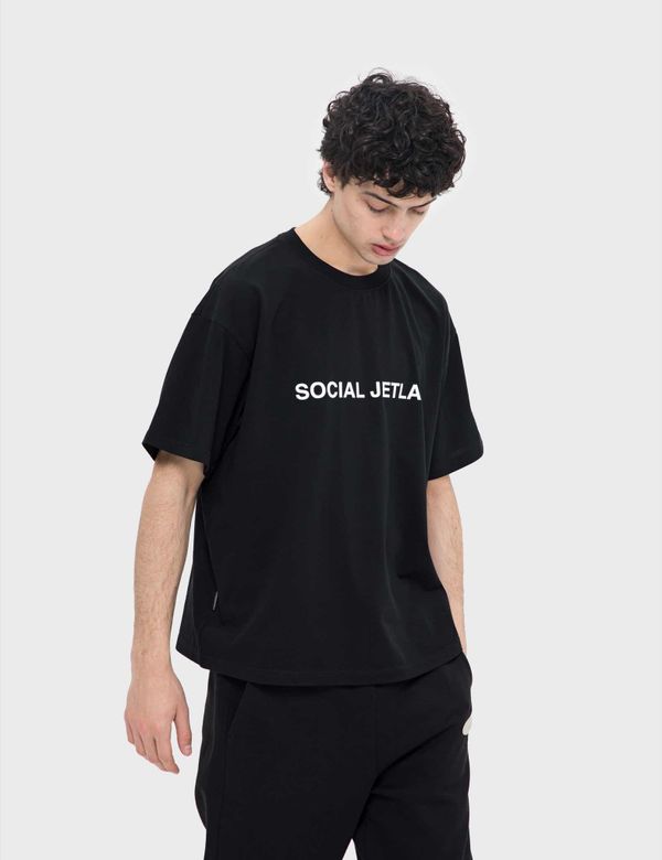 Футболка SOCIAL JETLAG SS22 Черная - фото 4