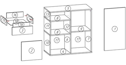 Комод Луксор-13