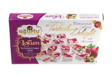 Рахат-лукум Ugurlu гранатовый с фундуком в пудре 350 г